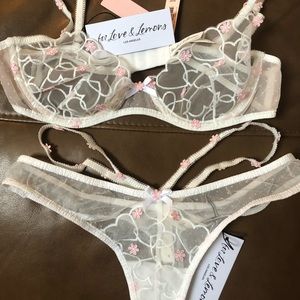 For Love & Lemons Love letter set Small